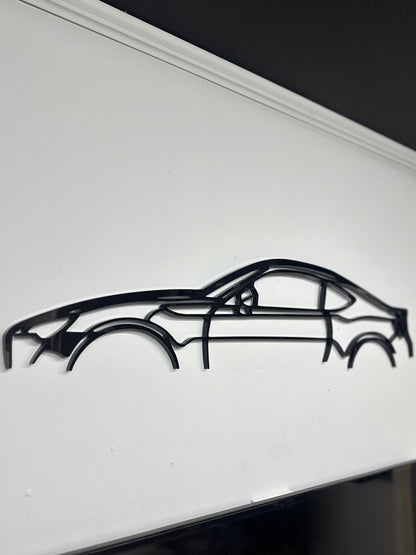 Car Silhouette Wall Art