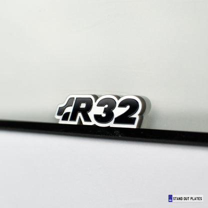 3D/4D Plain White Sporty Irish Number Plate