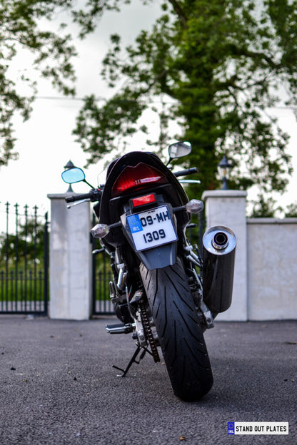 3D/4D Irish Motorbike Number Plates - IRL Font 2
