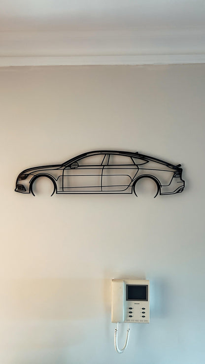 Car Silhouette Wall Art