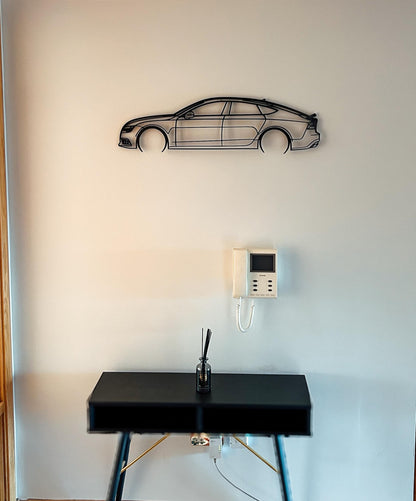 Car Silhouette Wall Art