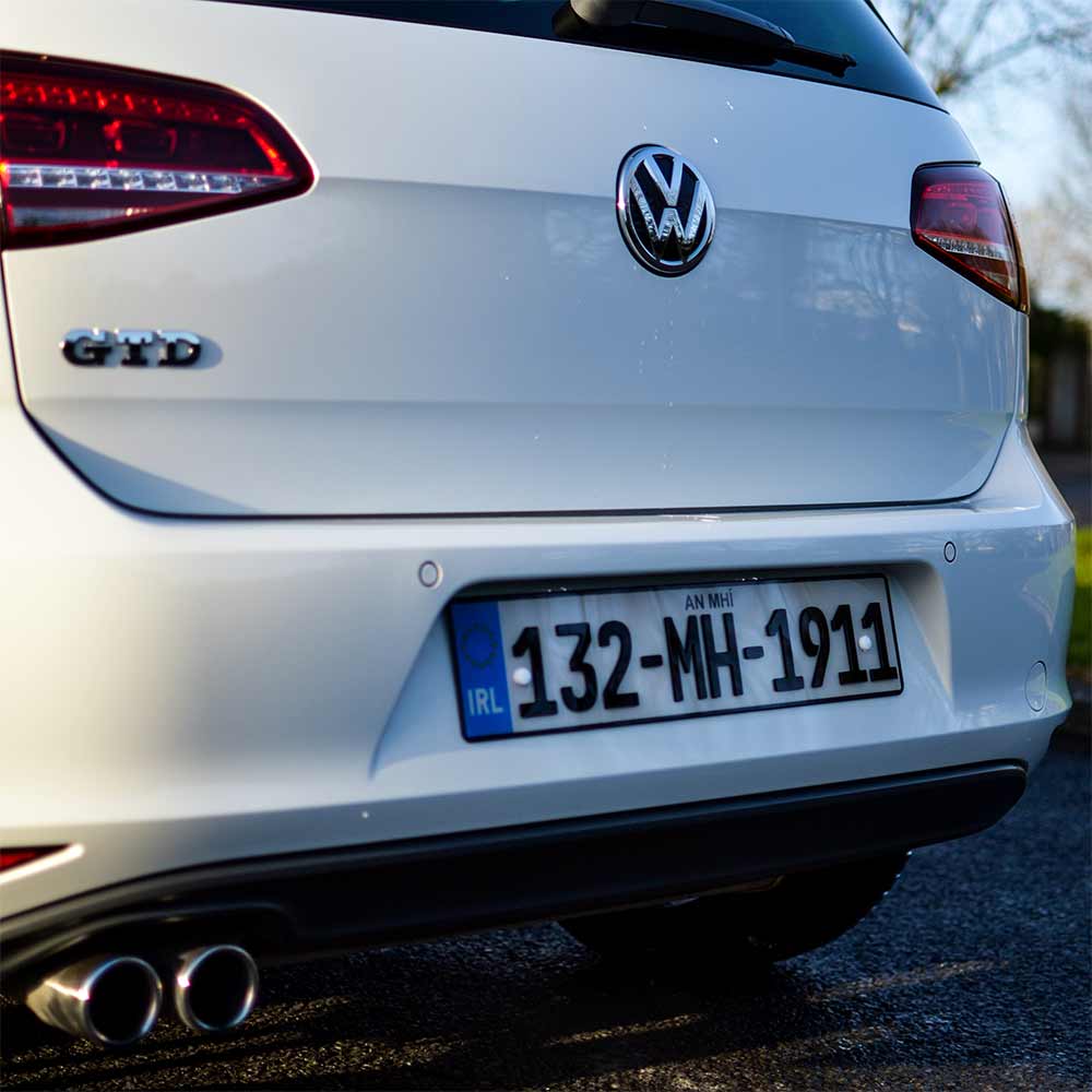 3D/4D Irish Number Plate German Font Stand Out Plates