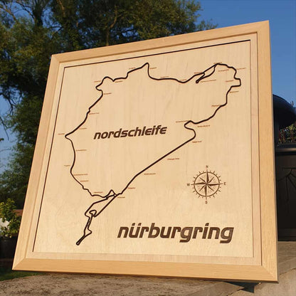 Nürburgring Nordschleife 3D Wall Art