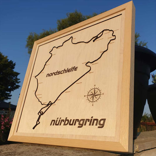 Nürburgring Nordschleife 3D Wall Art